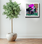 Chic Minimalist Art Wrapped Canvas